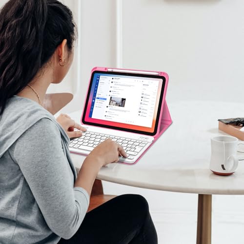 Clavier pour iPad 11 2025 AZERTY anti-rayures avec stylet