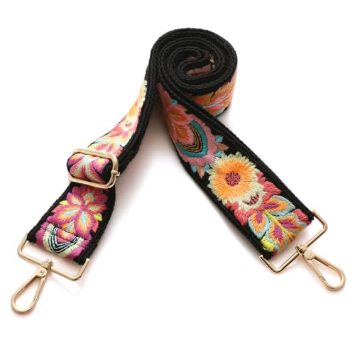 Image of S-Jacorry Purse Strap Replacement Crossbody Wide Shoulder Strap Adjustable Canvas Straps Handbag Strap Replacement Belts