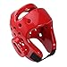 PartyKindom Copricapo da boxe per ragazzi e ragazze, casco da boxe per bambini e ragazzi, rosso XS
