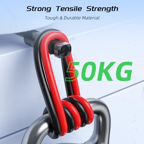 30FT 10AWG Solar Panel Extension Cable, Bateria Power 6mm² Solar Extension Cable Wire with Female & Male Waterproof Connectors for RV, Photovoltaic Systems