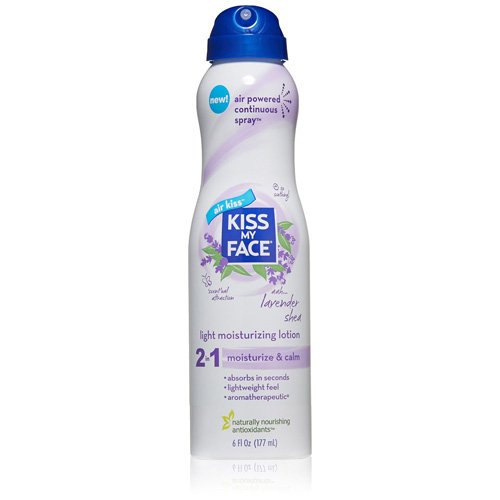 2 Packs of Kiss My Face Lotion 2 In 1 Continuous Spray