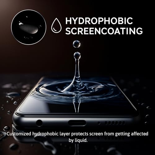 Image of Tempered Glass Screen Protector Compatible for Samsung Galaxy A53 5G (Black) with Edge to Edge Coverage and Easy Installation kit