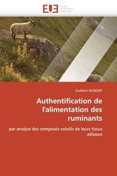 Paperback Authentification de l'alimentation des ruminants [French] Book