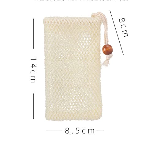 Bolsa de jabon abundante espuma para masaje exfoliante corporal de ducha 7