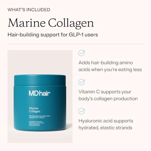 MDhair GLP-1 Hair Loss Supplement Kit