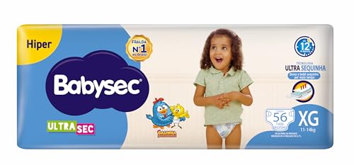 Babysec Fralda Ultrasec Galinha Pintadinha Azul Xg 56 Unidades
