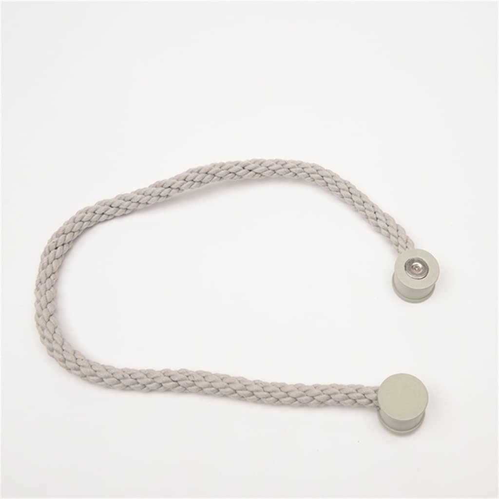 FMURY Curtain Buckle Strap Hand-Woven Bay Window Curtain Decorative Tassel Strapping Rope(E)