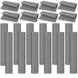 LEIFIDE 10 Pack Yoga Mat Bulk 68'' x 24'' x 4mm Thick Yoga Mat, Gray