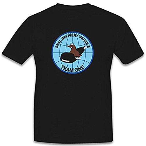 T-shirt Seal Delivery Vehicle noir XL, le cadeau idéal pour passionné