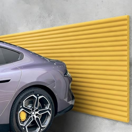 Car Door Wall Protector, Soft NBR Foam Bumper, 0.4in Thick Self-Adhesive Edge Guard, Wall Column Collision Protection (Green, 7.9x787.4in/0.2x20m)