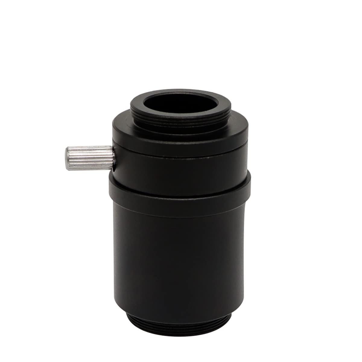 Microscope 1/2 1/3 1X 0.3X 0.5X Lens, Simul Focal Trinocular Stereo Microscope(1X Adapter)