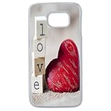 Diseño brillante Lapinette COQUE-S6-EDGE-PLUS-COEUR-2 - Funda Carcasa para Samsung Galaxy S6 Edge Plus diseño Corazón Love