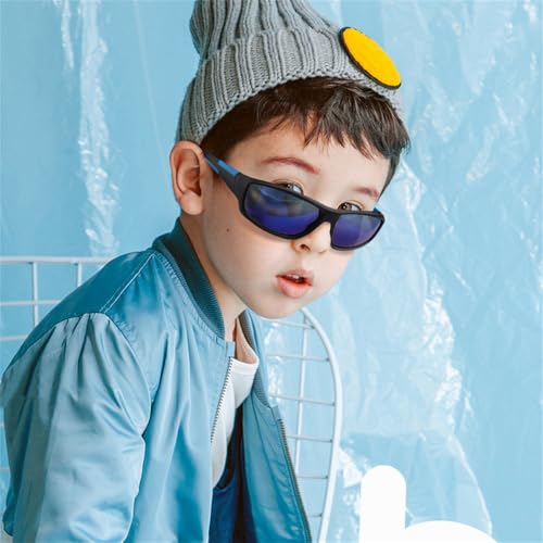 Nowość 2025 Kids Boy Sport Gogle Okulary Przeciwsłoneczne Dziecięce Okulary Rowerowe Dziewczyna UV400 Outdoor Lustro Okulary