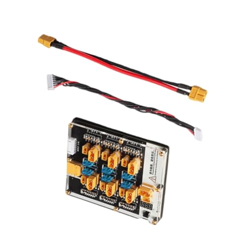 Plaque de charge équilibrée XT30 6 ports pour batterie lipo 2-6S 40A
