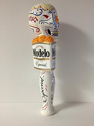 Modelo Especial Signature Dia De Los Muertos Sugar Skull Tap Handle 10"