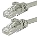 Ethernet Cable, Cat 6, Gray, 5 ft.