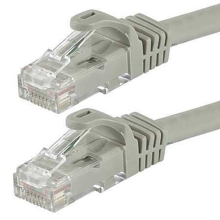 Cable Ethernet Cat 6 gris 5 pies miniatura 1