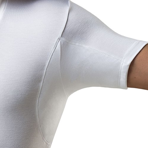 image for T THOMPSON TEE Sweatproof Undershirt for Men with Underarm Sweat Pads 