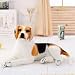 Imagen de HOMEXYLYL Juguete de Peluche de Perro Realista
