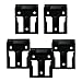 Price comparison product image StealthMounts Battery Mounts Compatible with DeWalt 20V XR, Flexvolt 54v, 20v MAX & Flexvolt 60v Li-Ion Cordless Batteries | 5 Pack | Battery Mounts | Made in the UK