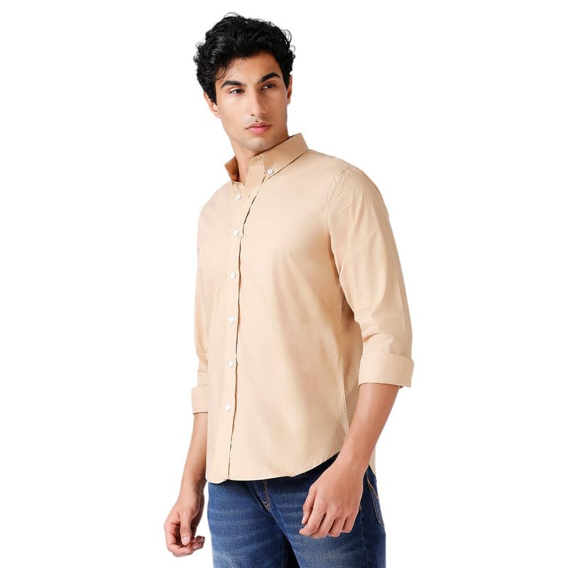 Image of MARK & ALBERT Men's Cotton Formal Shirt