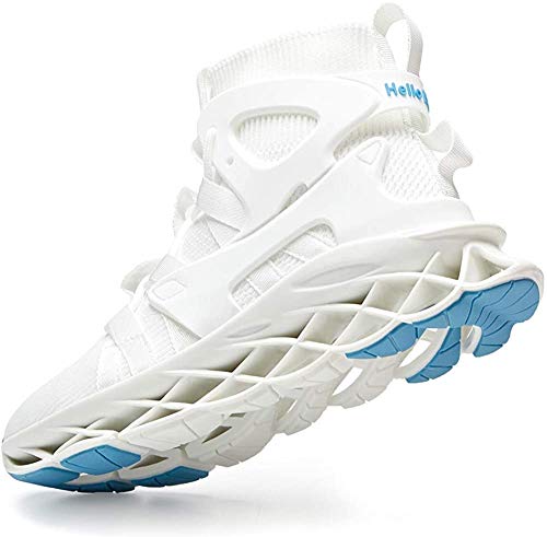 Image of Hello MrLin Men's Running Shoes Non Slip Athletic Tennis Walking Blade Type Sneakers Hip Hop