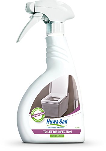 Preisvergleich Produktbild Huwa San TOILET Toilettendesinfektion Hygienespray Toilettenreiniger (500ml, haut- und umweltfreundlich)