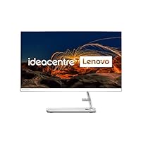 Lenovo IdeaCentre AIO 3 Desktop PC | 23,8" Full HD WideView Display entspiegelt | AMD Ryzen 3 5300U | 8GB RAM | 512GB SSD | DVD-Brenner | AMD Radeon Grafik | Windows 11 Home | weiß