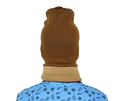 Goodluck Men's Woolen Monkey Cap (Free Size) -Pack of 1