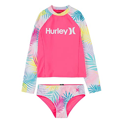 Image of Hurley Girls Two-piece Rashguard Set (Big Kid)