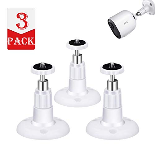 Blizim 3 Pieza Soporte Inteligente de Seguridad de Pared para cámara Arlo Go Pro