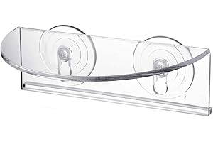 1PC Clear Acrylic Ledge Suction Cup Shelf for Window: Enhance Your Indoor Oasis