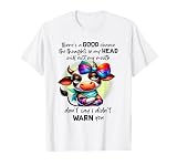 Cow There's A Good Chance The Thoughts In My Head T-Shirt