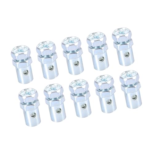 A ABSOPRO Motorcycle Brake Line Cable Wire Fixed Screws Fastener (Set of 10)