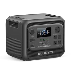 BLUETTI Elite 300 Portable Power Station, 3014Wh LiFePO4 Battery Backup for...
