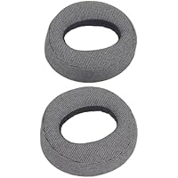 BONKZEBU Pulse 3D Wireless Headset Breathable Gray Earpads Cushions Memory Foam Replacement for Enhanced Comfort Long Hours Gaming