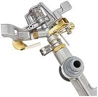 Cellfast Pulsationssprenger, Rasensprenger, Impulsprenger LUX zur Bewässerung Flächen bis 530 m², massiv aus Metall, Kreisregner 360°, 52-160,Arbeitstemperaturbereich: 5 ̊C bis 50 ̊C. (Packung mit 2) – Ansicht 3
