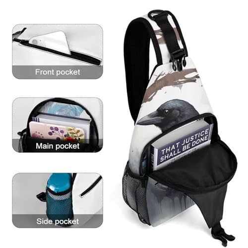Bolso Sling Crossbody Casual Deportivo para Hombre y Mujer miniatura 4