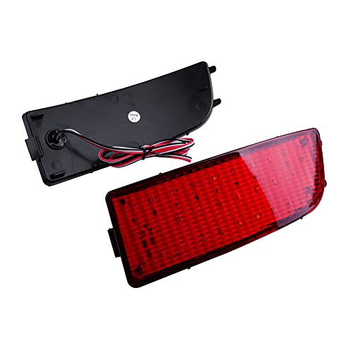 2 Peças Refletor De Pára Choques Traseiro Led Luz De Freio Vermelha Para Mercedes Sprinter W906 2006