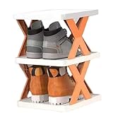Facile à transporter et pliable : conçu pour plus de commodité, ce meuble à chaussures est léger et pliable, permettant un transport et un rangement faciles. Lorsqu'il n'est pas utilisé, pliez-le simplement à plat pour le ranger et économiser un espace précieux. Idéal pour les personnes en déplacement ou celles qui déménagent fréquemment, comme les étudiants en résidence universitaire.