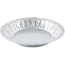 Pactogo Mini Aluminum Foil Cake Tins 6 Disposable Baking Tray 10 Pack