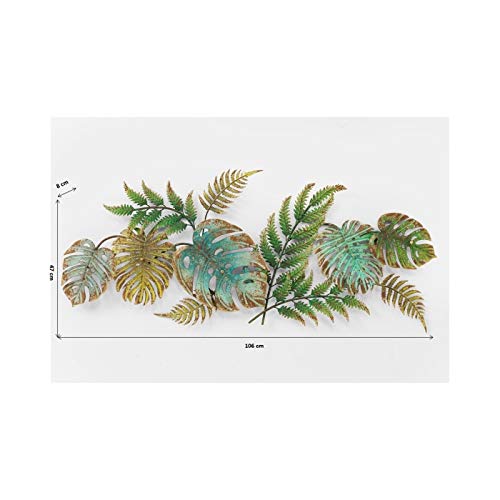 Kare Design appendiabiti Jungle Party Colore, verde, 6 ganci, 43x107 cm