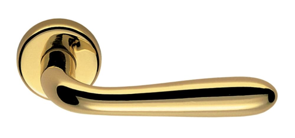 Colombo Design Maniglia per porta mod. ROBOT, art. CD41R, finitura Oroplus (oro lucido)