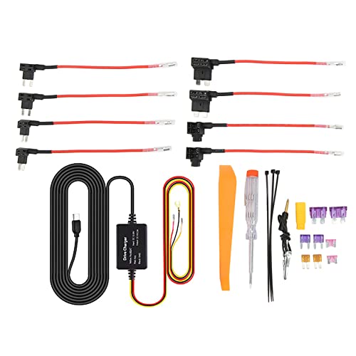 Hardwire kit dash cam convertisseur 12V 24V en 5V avec securite Type C