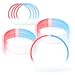 Windy City Novelties (50 Pack) Glow Stick Necklaces Red, White, Blue 22 inch Bulk Party Pack Kids - Patriot Party Supplies for 4th of July
