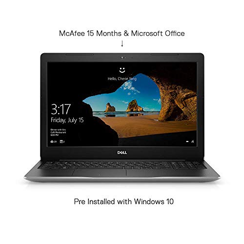 Dell Inspiron 3593 15.6-inch FHD Laptop (10th Gen i3-1005G1/4GB/1TB/Win 10 + MS Office/Intel HD Graphics), Platinum Silver