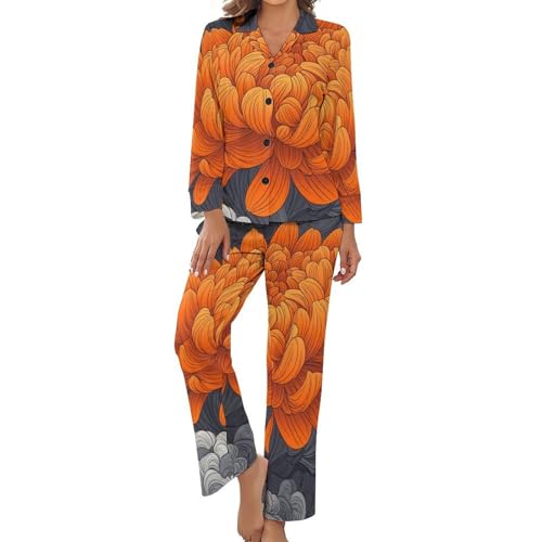 Pyjama femme chic à manches longues pour vos soirées cocooning et détente
