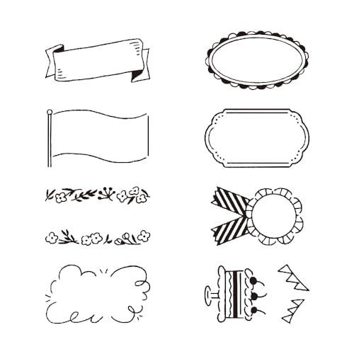 Midori 35587006 Tampon rotatif Cadran Motif décoratif – vue 5