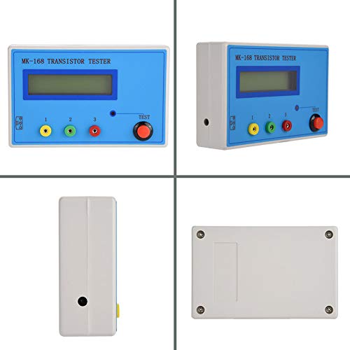 Image of Focket Transistor Tester, MK-168 8MHz External Crystal Multifunction Diode Triode Capacitance Tester RLC NPN PNP MOS Meter with Automatically Detect