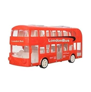 Red bus toy Clearance